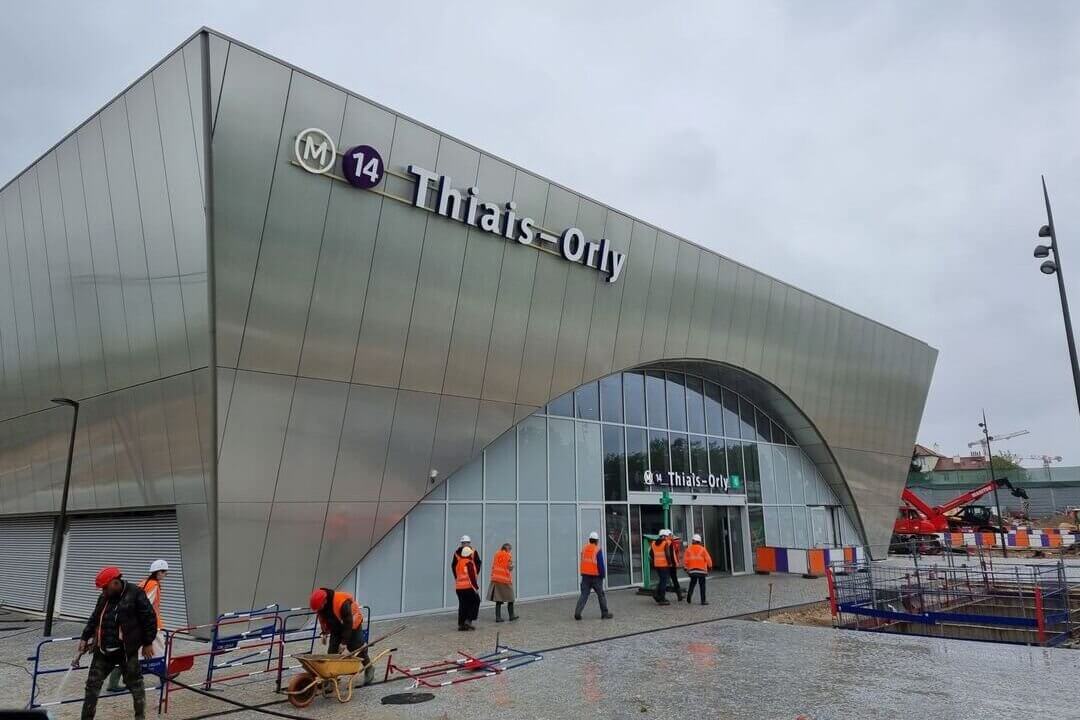 Prolongement de la ligne 14 sud de la Gare Pont de Thaïs - RYM Ingénierie