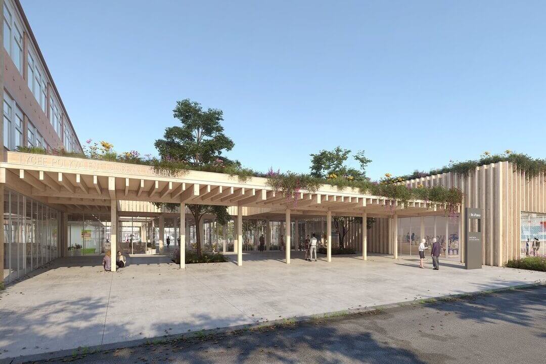 Restructuration du lycée Langevin Wallon