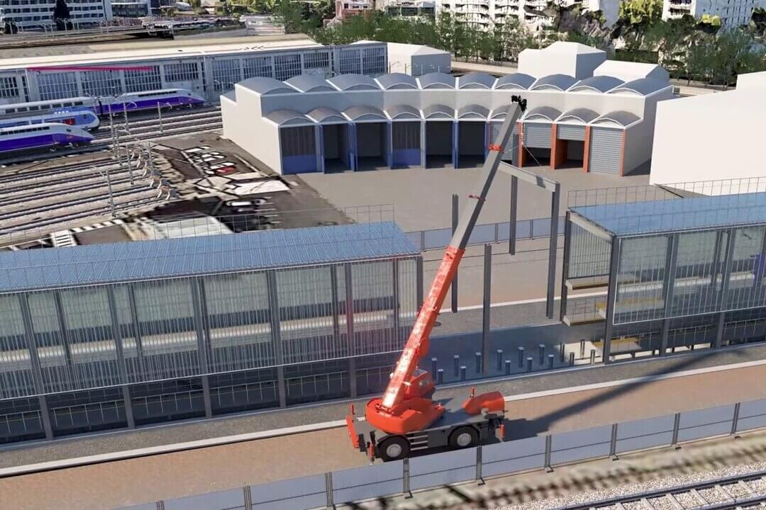 Construction du technicentre SNCF à Montrouge - RYM Ingénierie